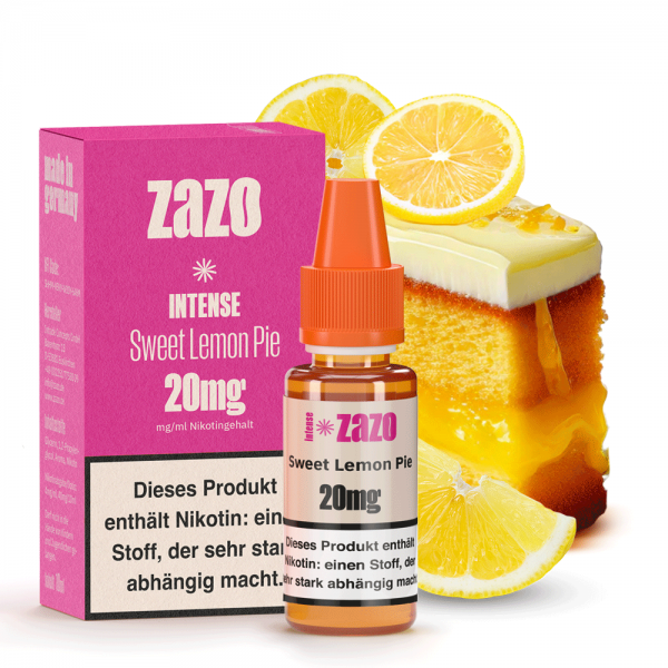 ZAZO INTENSE Sweet Lemon Pie Nikotinsalz Liquid