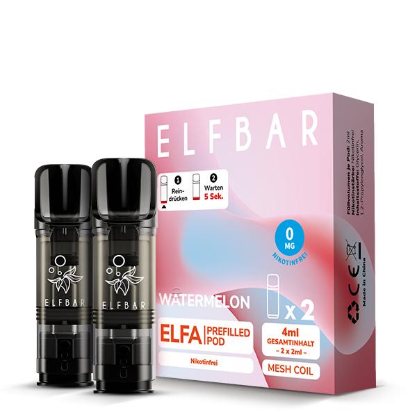 2x Elfbar ELFA Pod - Watermelon