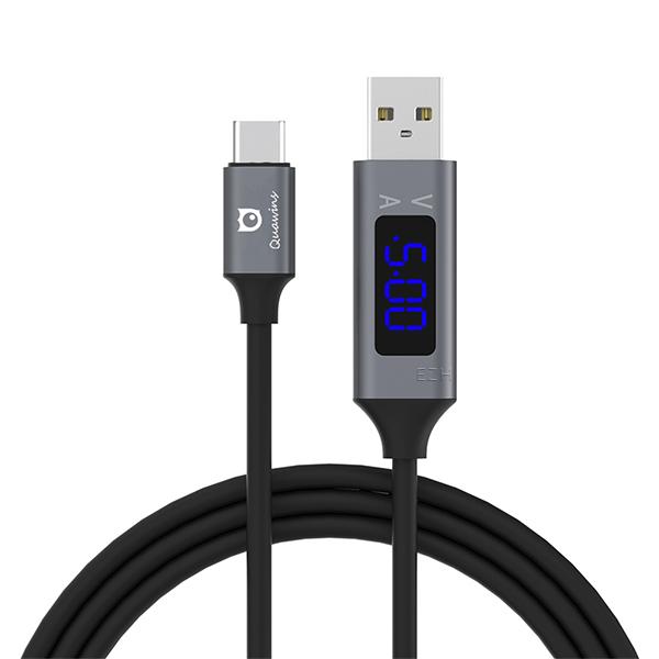 Quawins Vstick Pro USB TYP C Kabel mit Display