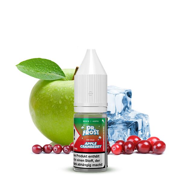 DR. FROST Ice Cold Apple Cranberry Nikotinsalz Liquid 10 ml