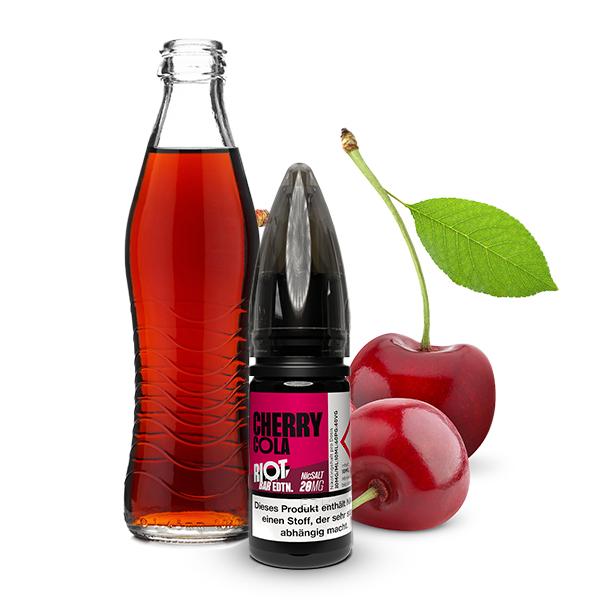 RIOT SQUAD BAR EDITION Cherry Cola Nikotinsalz Liquid 10 ml
