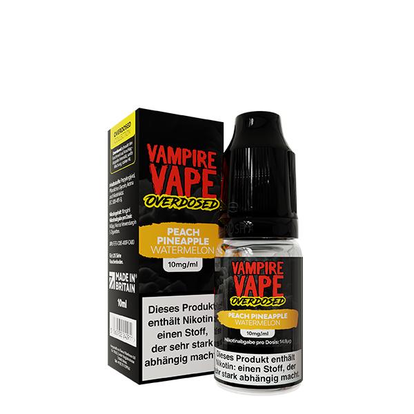 VAMPIRE VAPE OVERDOSED Pineapple Peach Watermelon Nikotinsalz Liquid 10 ml