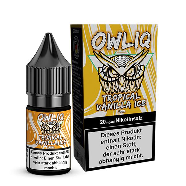 OWLIQ Tropical Vanilla Ice Nikotinsalz Liquid 10 ml