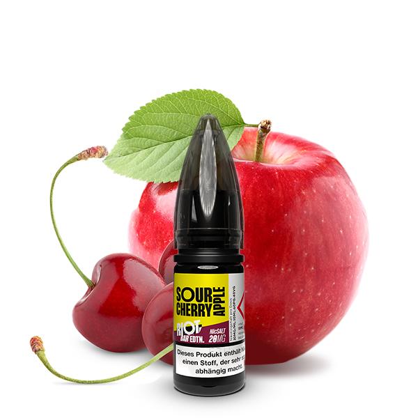 RIOT SQUAD BAR EDITION Sour Cherry Apple Nikotinsalz Liquid 10 ml