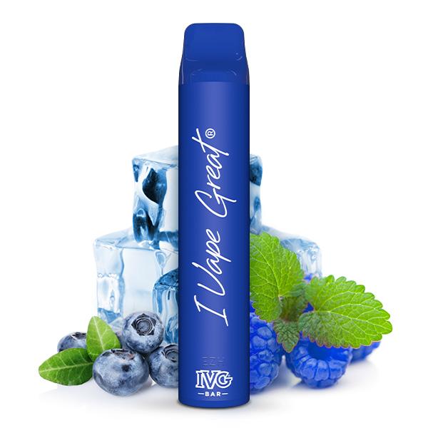 IVG BAR Einweg E-Zigarette - Blue Raspberry Ice