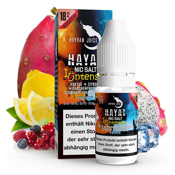 HAYVAN JUICE INTENSE Hayat Nikotinsalz Liquid 10ml