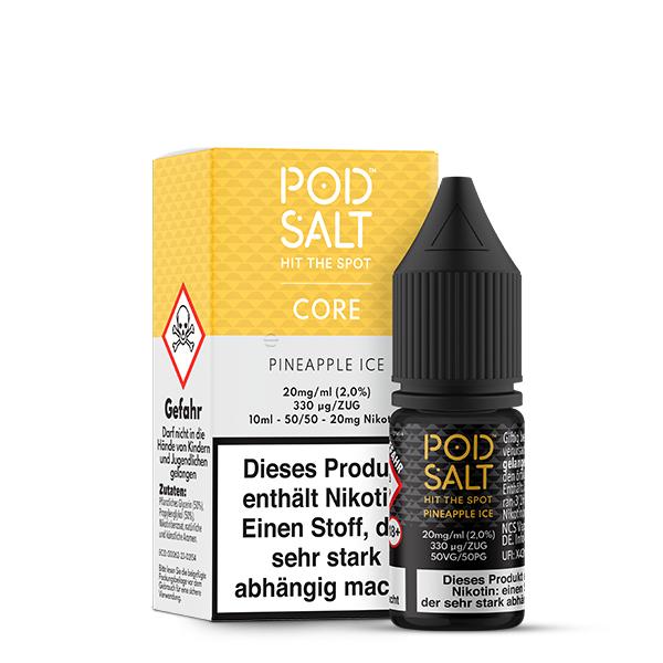 POD SALT CORE Pineapple Ice Nikotinsalz Liquid 10 ml