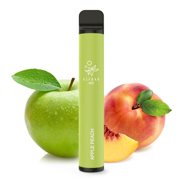 Elfbar 600 Einweg E-Zigarette ST - Apple Peach