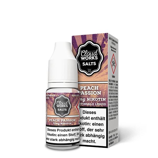 CLOUDWORKS Peach Passion Nikotinsalz Liquid 10ml