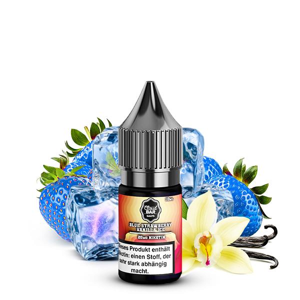CLOUDBAR Blue Strawberry Vanilla Ice Nikotinsalz Liquid 10ml