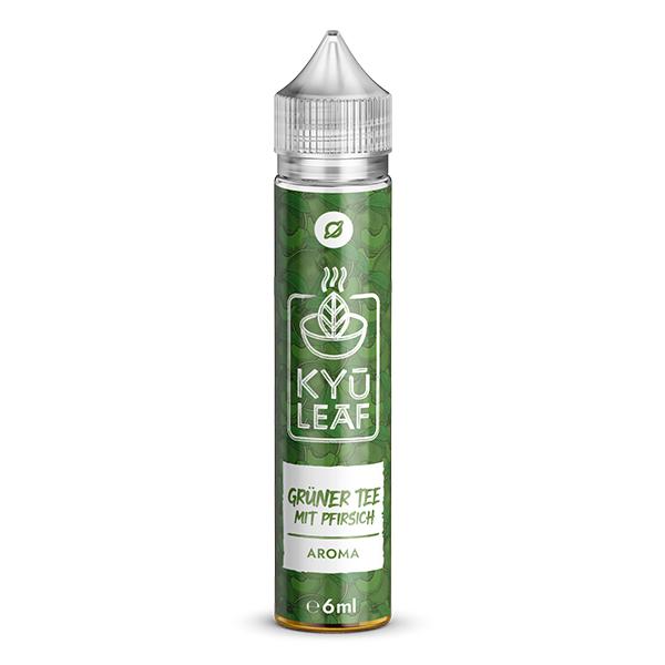 FLAVORVERSE KYÜ LEAF Grüner Tee mit Pfirsich Aroma 6ml