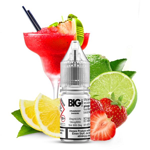 BIG TASTY Strawberry Daiquiri Nikotinsalz Liquid 10 ml