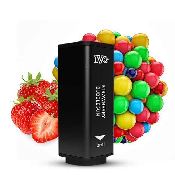 2x IVG 2400 4 Pod System Prefilled Pod - Strawberry Bubblegum