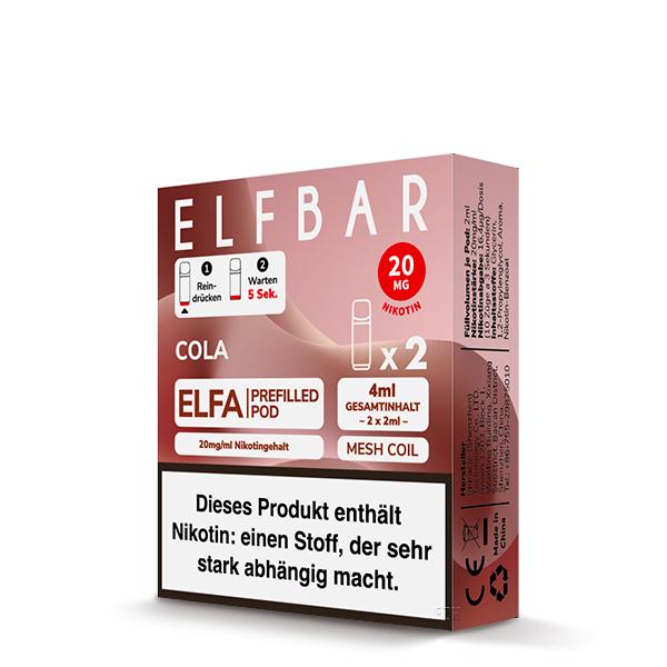 2x Elfbar ELFA Pod - Cola