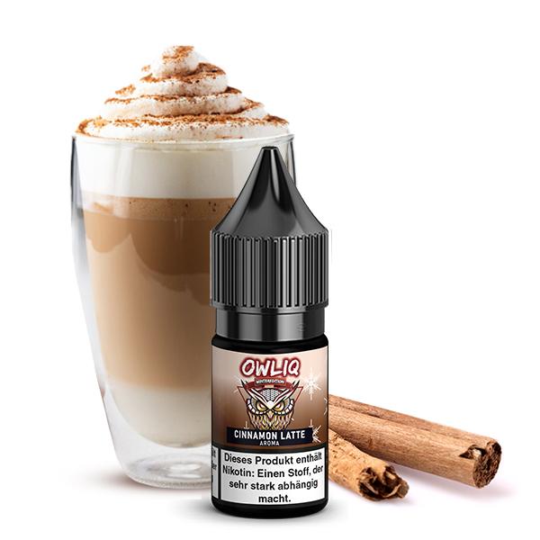 OWLIQ Winteredition Cinnamon Latte Nikotinsalz Liquid 10 ml