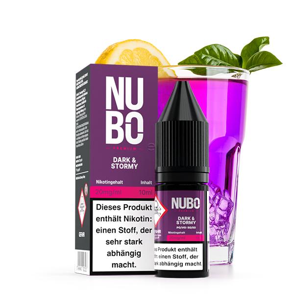 NUBO Dark and Stormy Nikotinsalz Liquid 10 ml