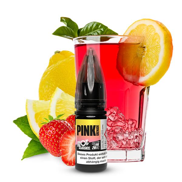RIOT SQUAD Pink Grenade Nikotinsalz Liquid 10 ml
