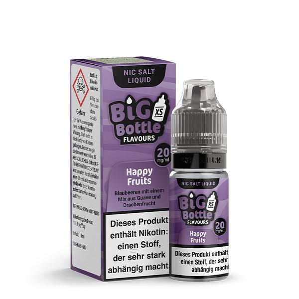 BIG BOTTLE Happy Fruits Nikotinsalz Liquid 10 ml