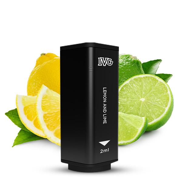 2x IVG 2400 4 Pod System Prefilled Pod - Lemon Lime