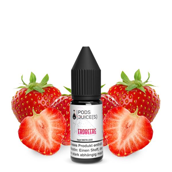 PODS JUICE(S) Erdbeere Liquid 10 ml