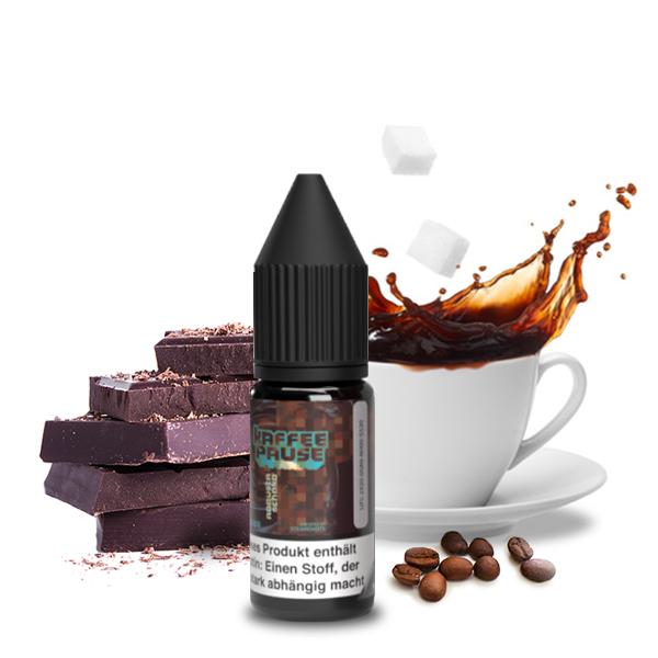 KAFFEEPAUSE by Steamshots Robusta Schoko Nikotinsalz Liquid 10ml