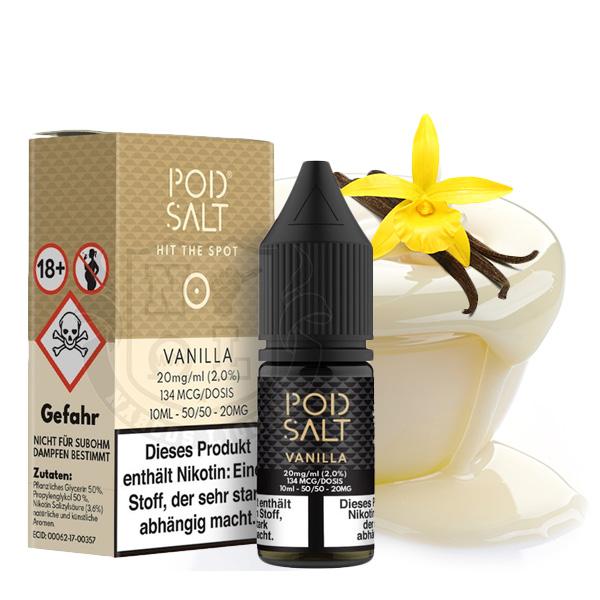 POD SALT Vanilla Nikotinsalz Liquid 10 ml