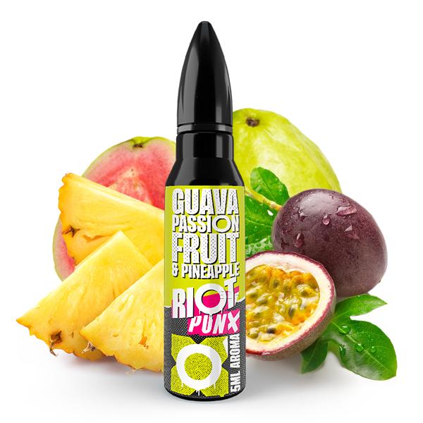 RIOT SQUAD PUNX Guave, Passionsfrucht und Ananas Aroma 5ml