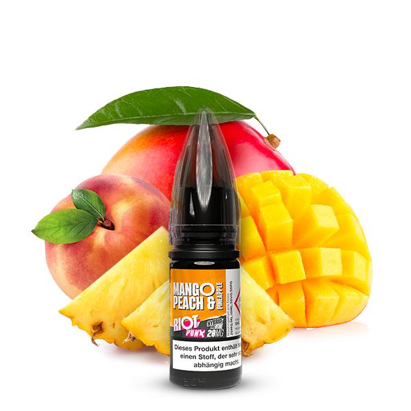 RIOT SQUAD PUNX Mango, Peach & Pineapple Nikotinsalz Liquid 10 ml