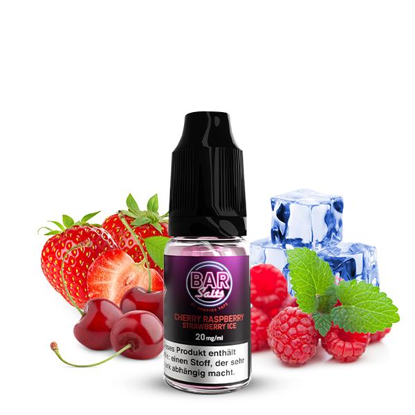 BAR SALTS by Vampire Vape Cherry Raspberry Strawberry Ice Nikotinsalz Liquid 10 ml