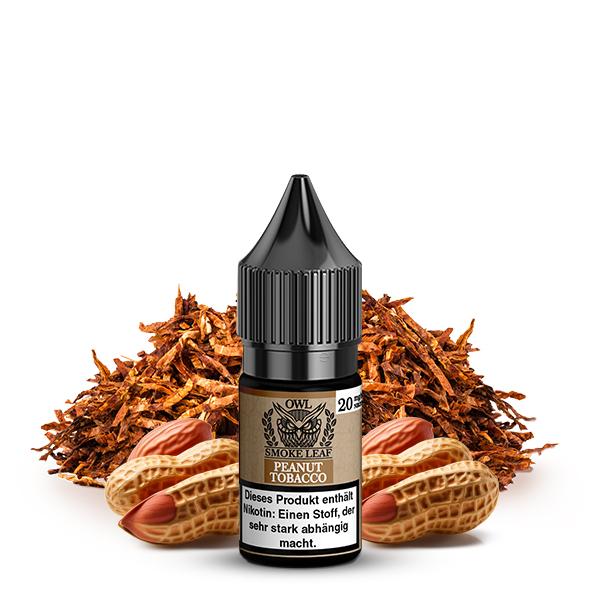OWL SMOKE LEAF Peanut Tobacco Nikotinsalz Liquid 10 ml