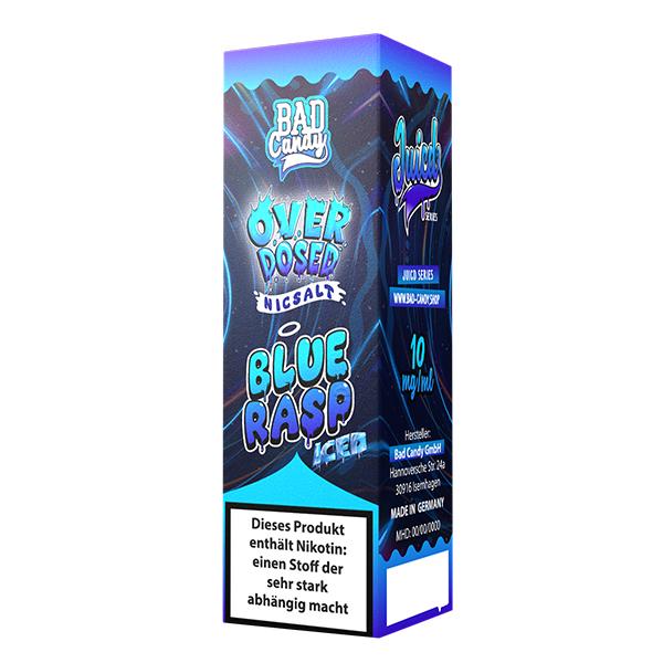BAD CANDY JUICD SERIES Blue Rasp Iced Nikotinsalz Liquid 10 ml