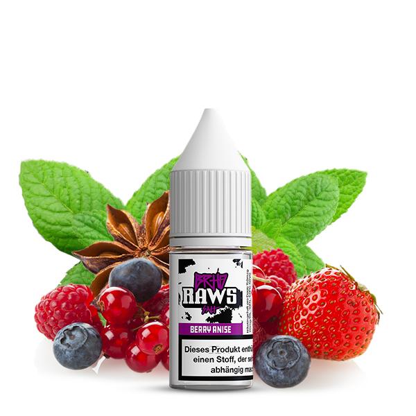 BAREHEAD Raws Berry Anise Nikotinsalz Liquid 10 ml
