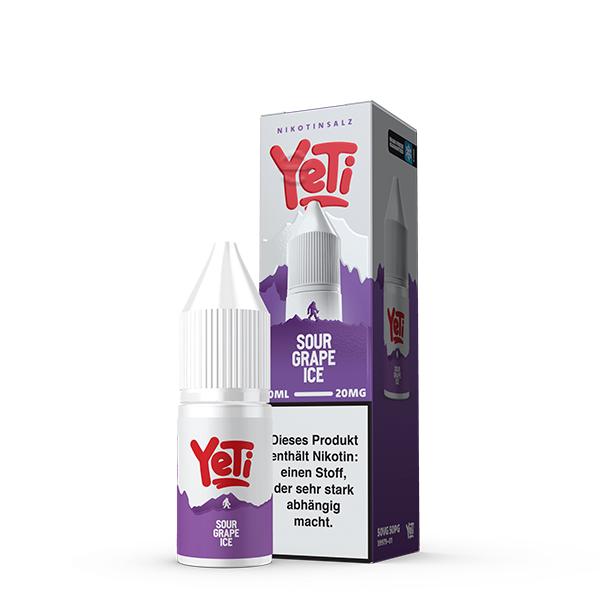 YETI SUMMIT Sour Grape Ice Nikotinsalz Liquid 10 ml