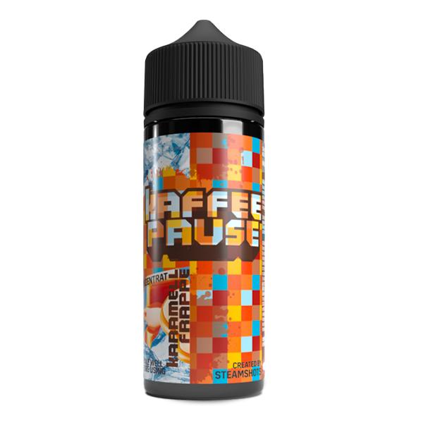 KAFFEEPAUSE by Steamshots Karamell Frappé Ice Aroma 10ml