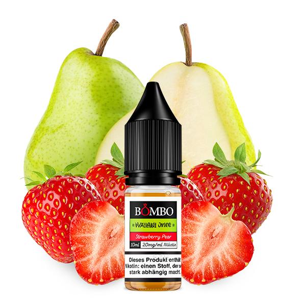 BOMBO Strawberry and Pear Nikotinsalz Liquid 10ml