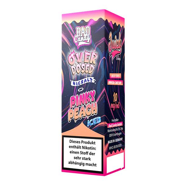 BAD CANDY JUICD SERIES Pinky Peach Iced Nikotinsalz Liquid 10 ml