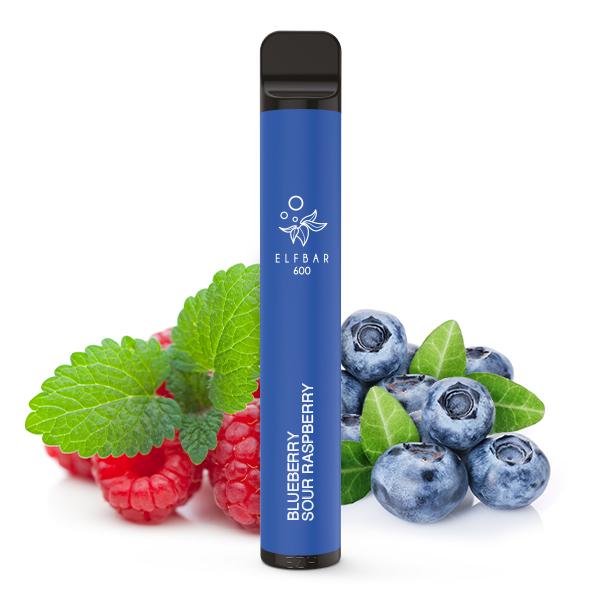 Elfbar 600 CP Einweg E-Zigarette - Blueberry Sour Raspberry