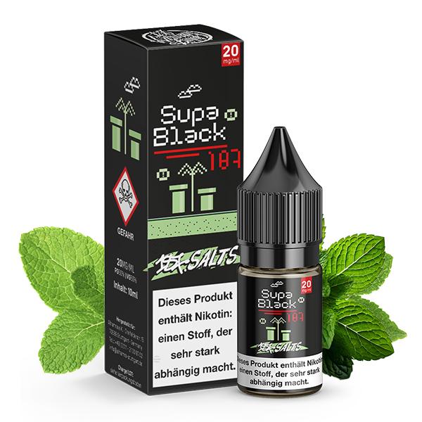 187 STRASSENBANDE Supa Black Nikotinsalz Liquid 10 ml