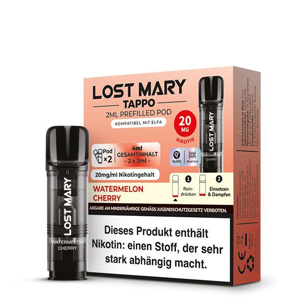 2x Lost Mary TAPPO Prefilled Pod - Watermelon Cherry