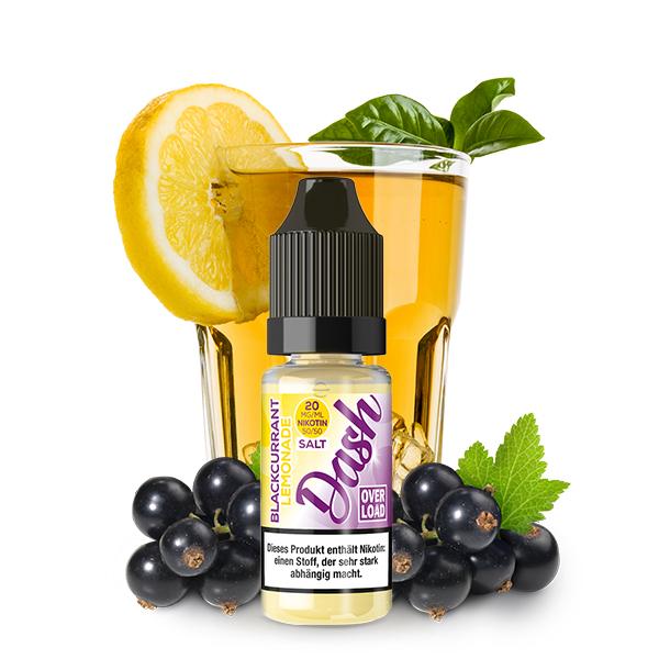 DASH LIQUIDS OVERLOAD Blackcurrant Lemonade Nikotinsalz Liquid 10ml
