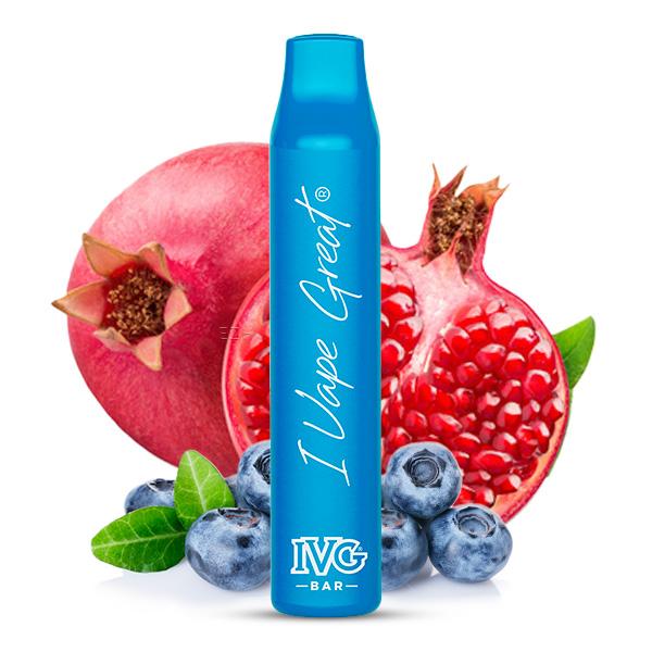 IVG BAR Einweg E-Zigarette - Blueberry Pomegranate