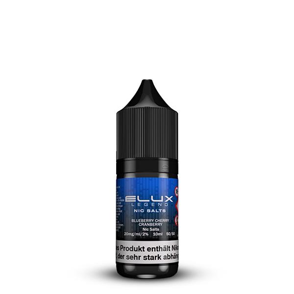 ELUX Blueberry Cherry Cranberry Nikotinsalz Liquid 10 ml