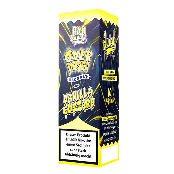 BAD CANDY JUICD SERIES Vanilla Custard Nikotinsalz Liquid 10 ml