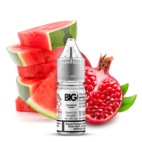 BIG TASTY Aquamelon Pomegranate Nikotinsalz Liquid 10 ml