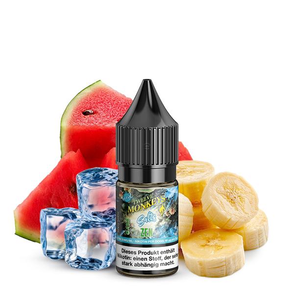 TWELVE MONKEYS Zen Iced Nikotinsalz Liquid 10 ml