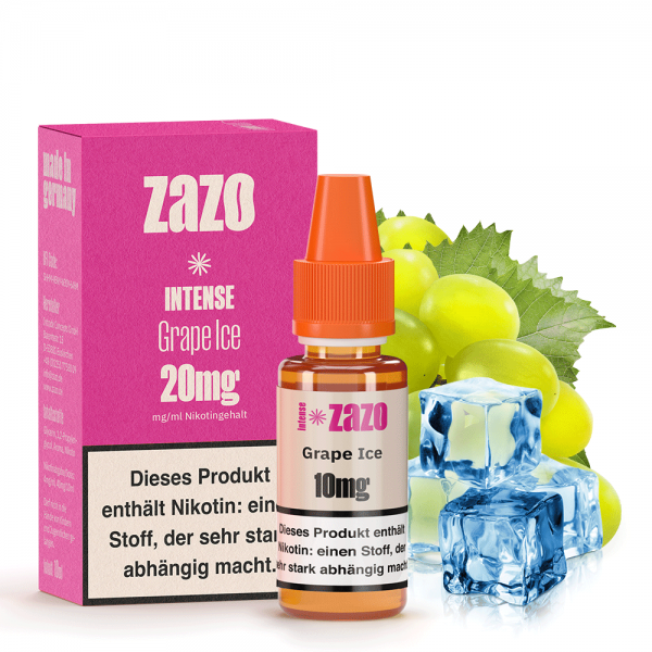 ZAZO INTENSE Grape Ice Nikotinsalz Liquid
