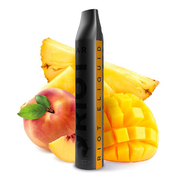 RIOT BAR Einweg E-Zigarette - Mango, Peach & Pineapple