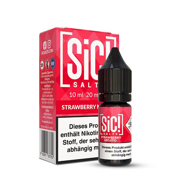 SIC! Strawberry Mojito Nikotinsalz Liquid 10 ml