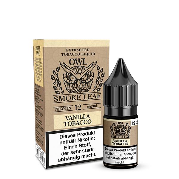 OWL SMOKE LEAF Vanilla Tobacco Liquid 10ml