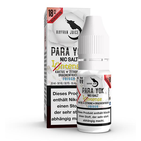 HAYVAN JUICE INTENSE Para Yok Nikotinsalz Liquid 10ml